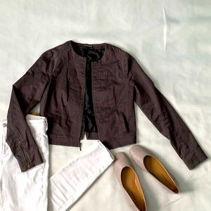 Chocolate Moto Jacket Express